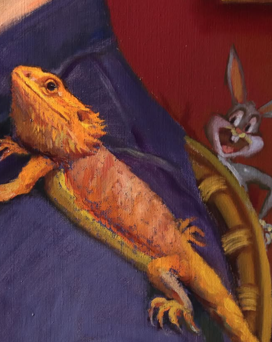 There's a Spider Original Painting