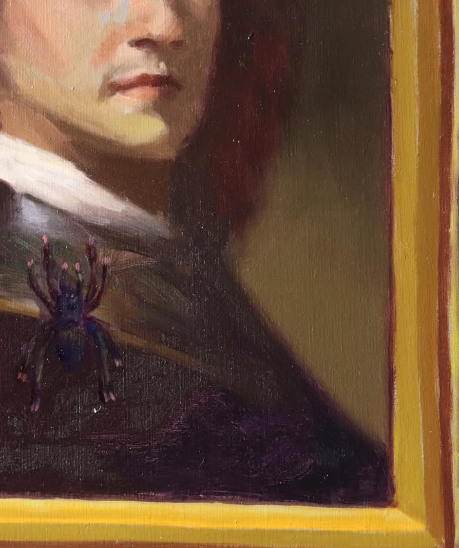 There's a Spider Original Painting