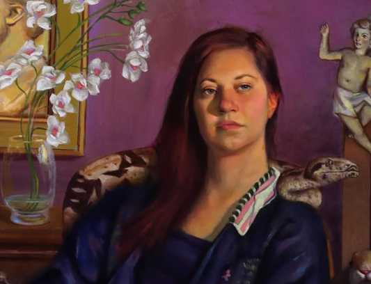 There's a Boa Original Painting