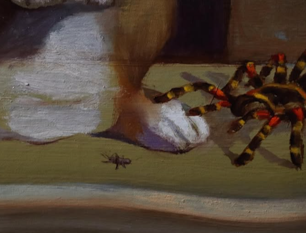 There's a Boa Original Painting