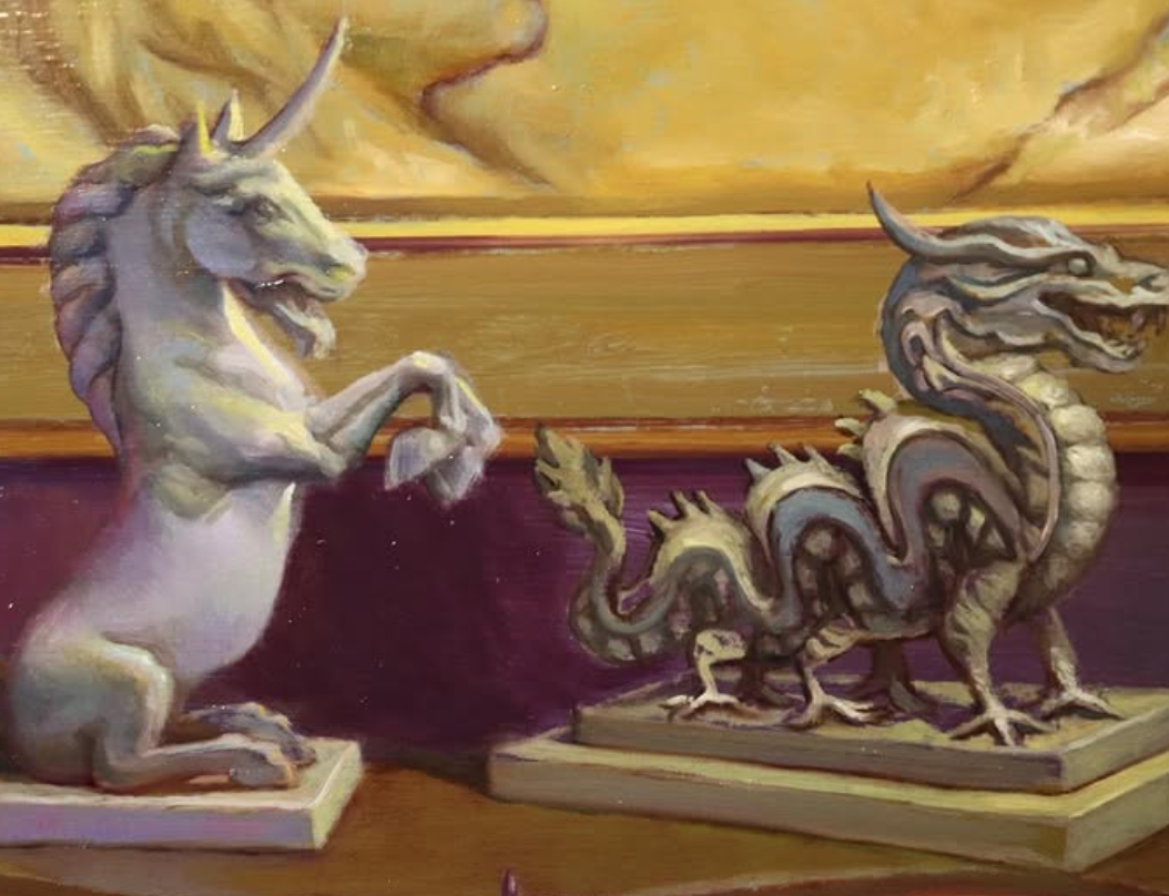 There's a Boa Original Painting
