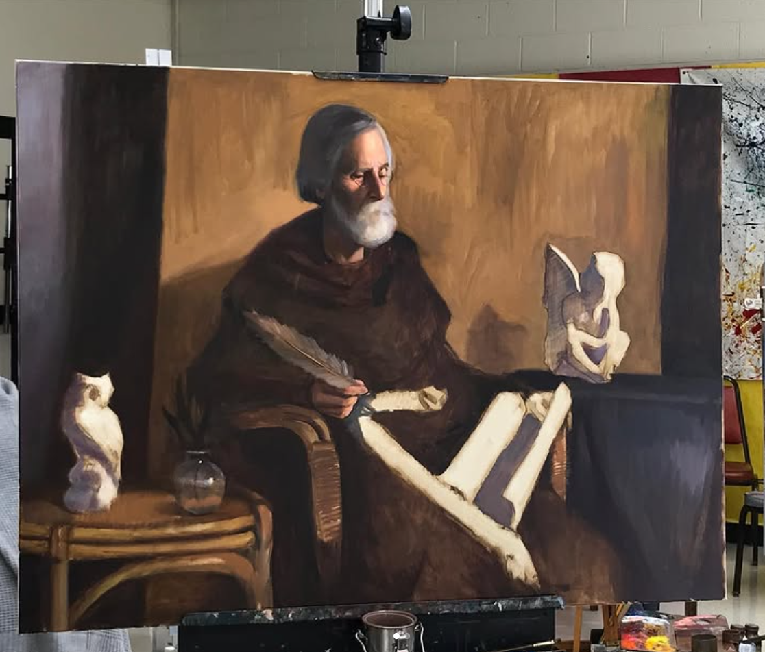 The Observer Original Painting