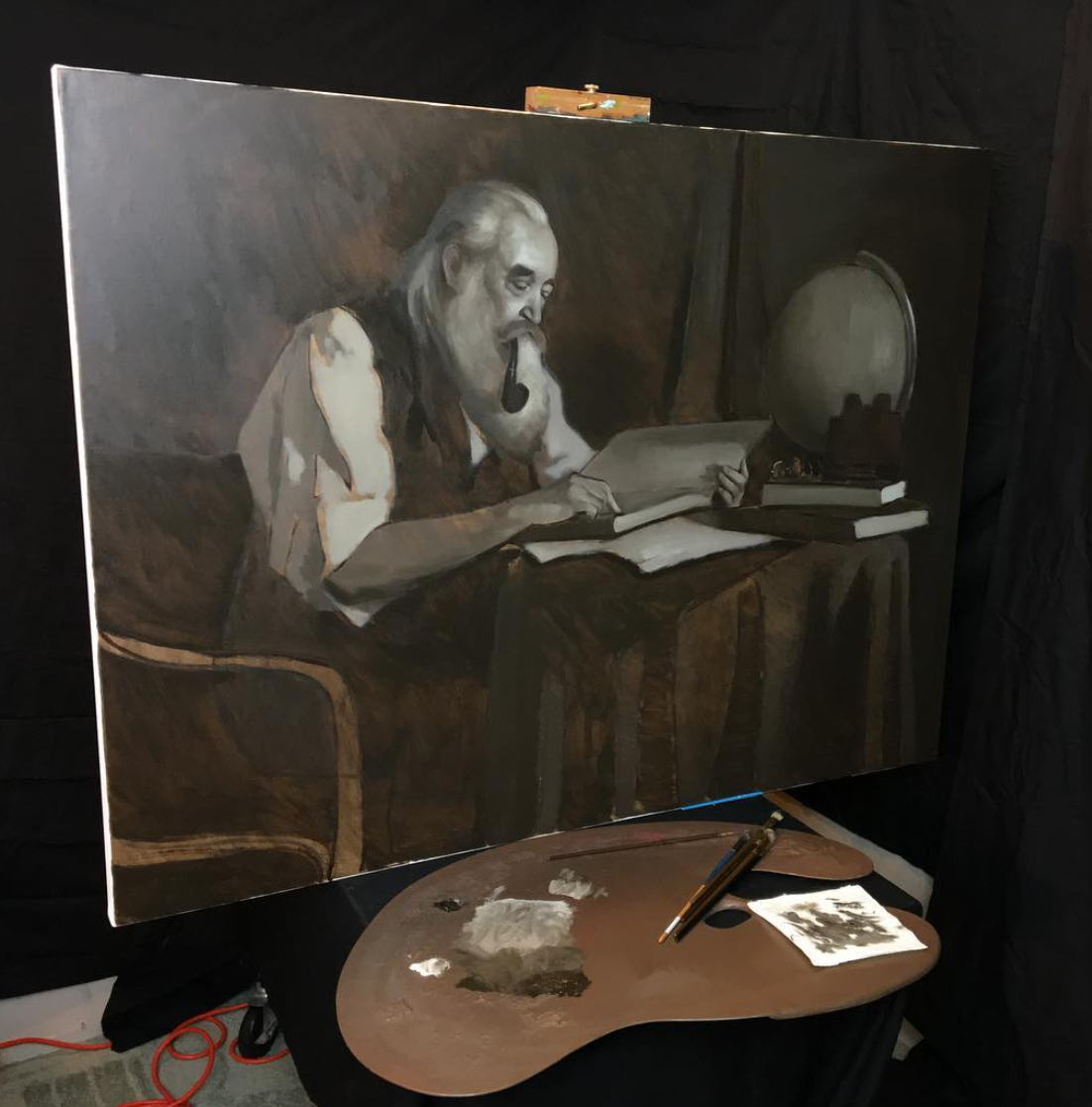 The Explorer Original Painting