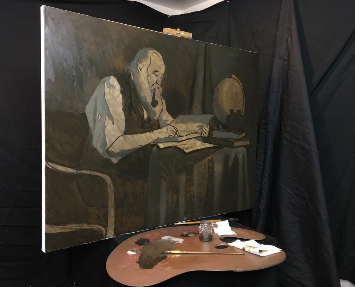 The Explorer Original Painting