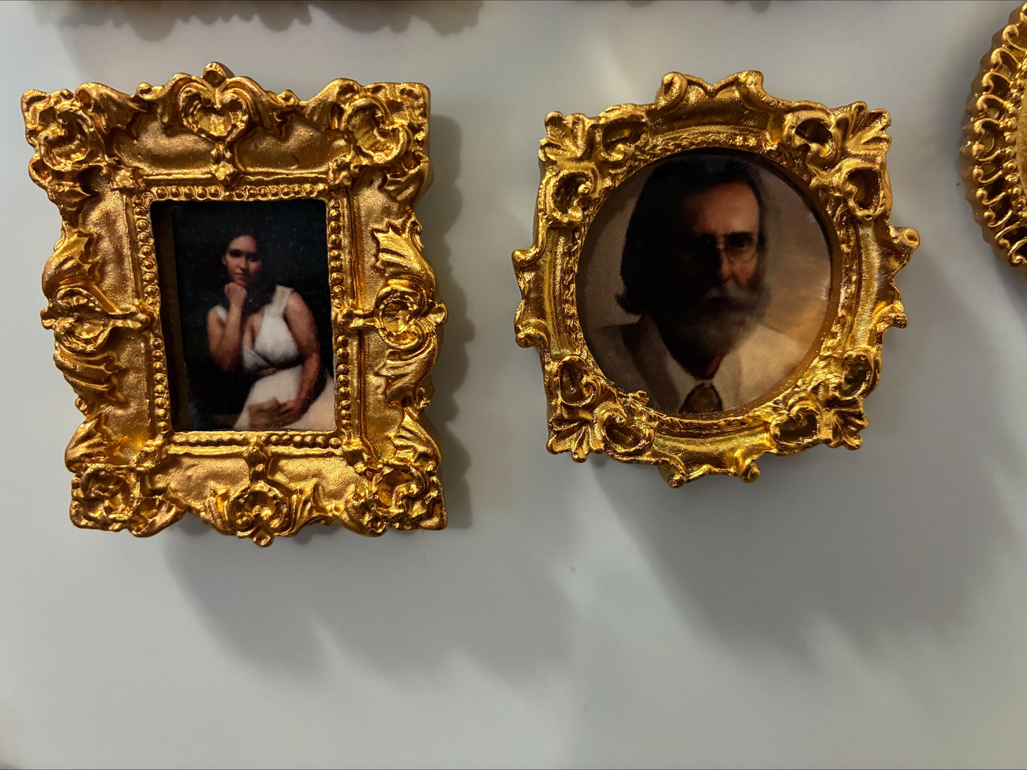 Mini Picture frame Magnets - Set of 5