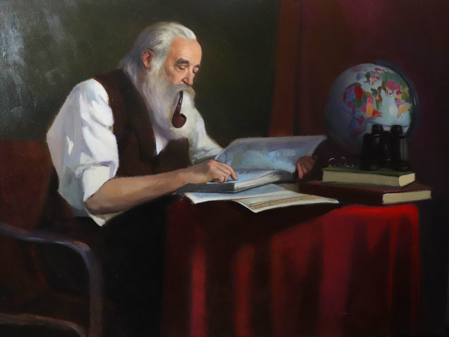 The Explorer Original Painting